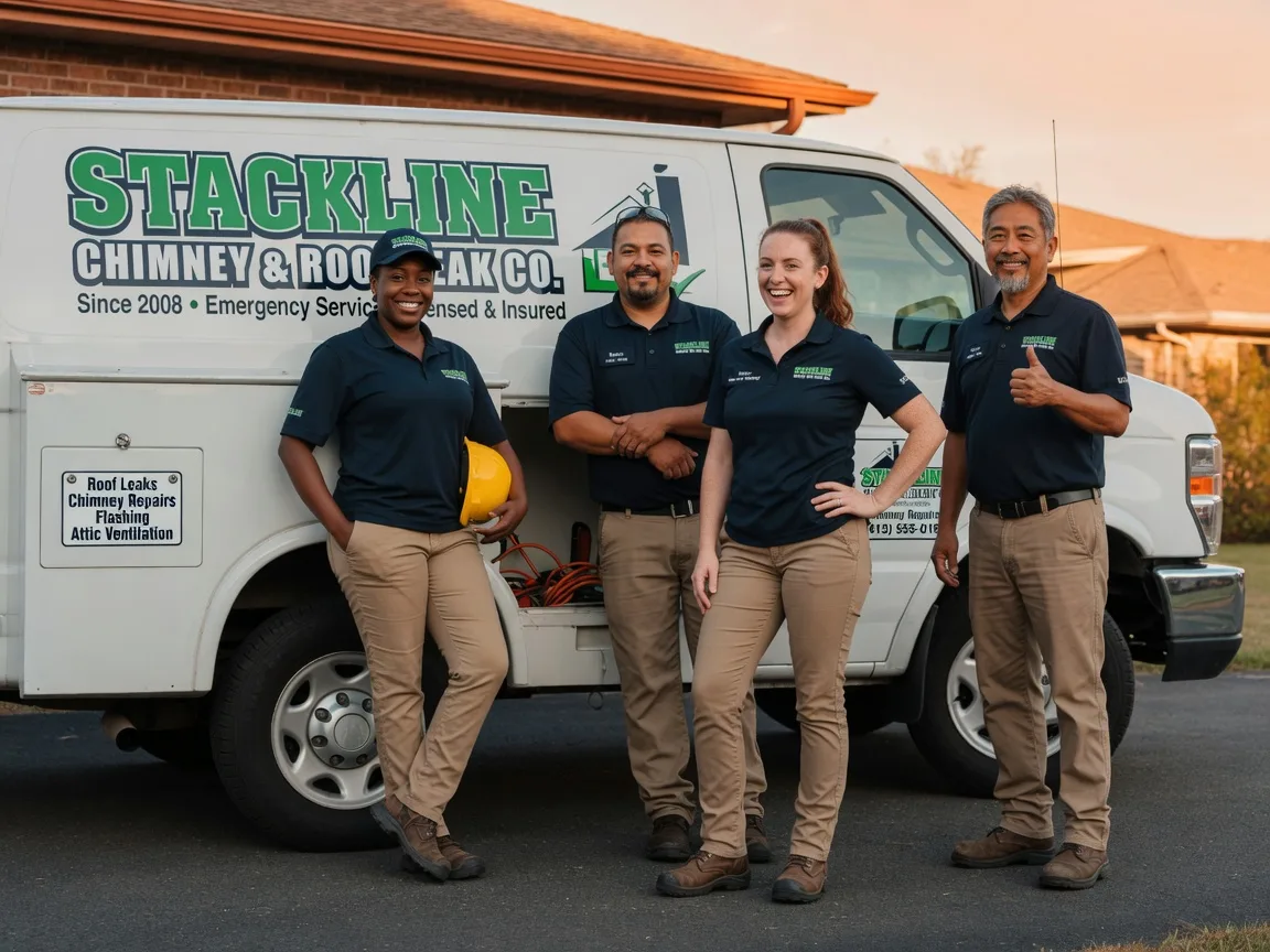 Chimney flashing repair company in Petrolia, CA